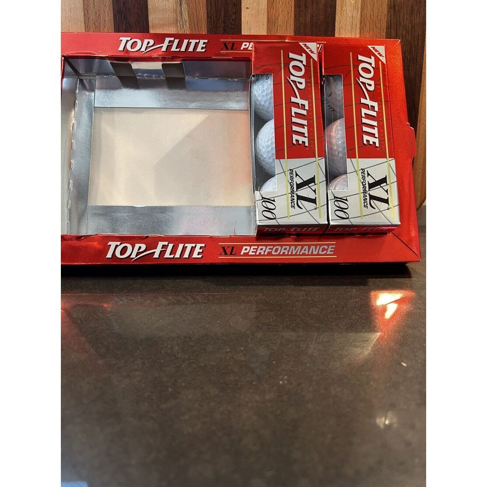 TOP-FLITE XL PERFORMANCE 6 Golf Balls, Two‎ Sleeves Total